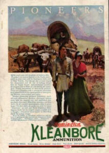 remmington 1933 pioneers ammo ad