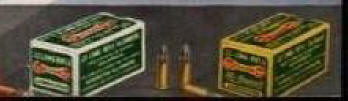 close-up of ammo boxes