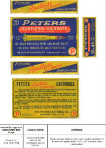 peters 1930 ammo ad