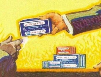 close-up of box in hand