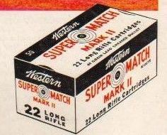 close-up of western ammo box