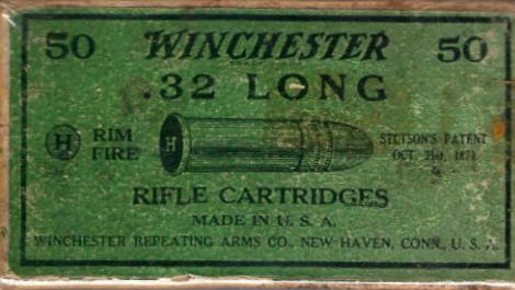 Winchester .32 long rim fire
