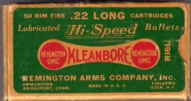 Remington long rim fire .22