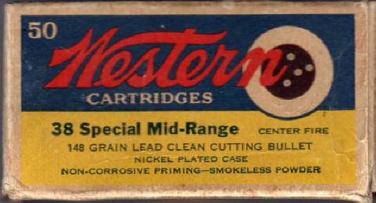 Western .38 special mid-range box