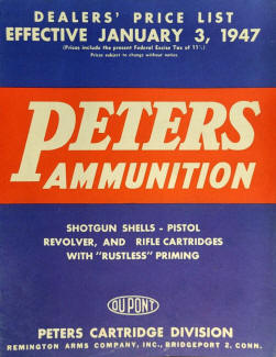 Peters cartridge division ad