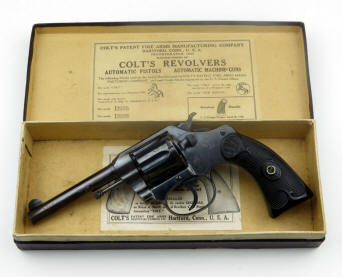Colt Police Positive, .32 police ctg., 4 in. bbl, (1921) with box