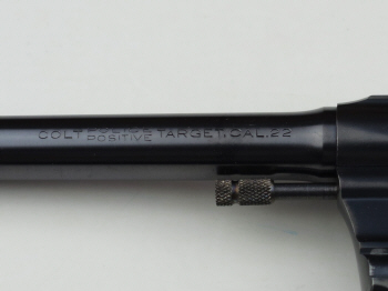 Colt-1929-police-positive-special tatrget-22 barrel imprint