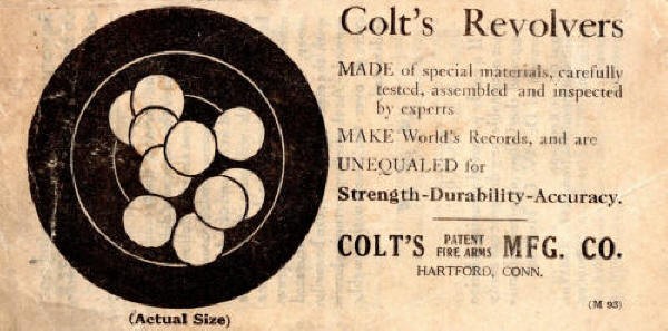 1922 Special Instructions brochure included with the M1908 instructions-1