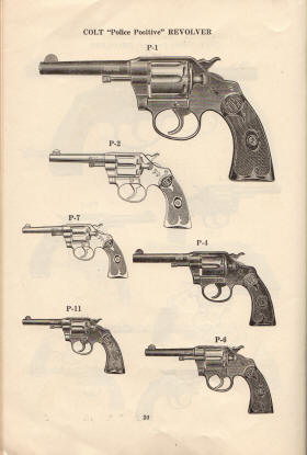 1915 Colt's cuts for dealers hand book revolver images