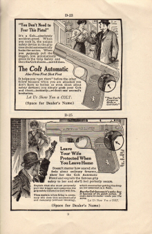 1915 Colt's printing cuts for dealers handbook page 7