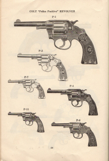 1915 Colt's printing cuts for dealers handbook page 26