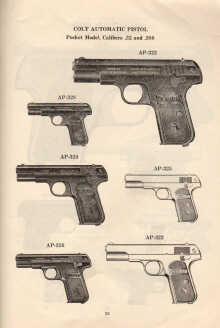 1915 Colt's printing cuts for dealers handbook page 31