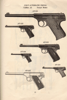 1915 Colt's printing cuts for dealers handbook page 33