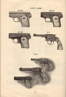 1915 Colt's printing cuts for dealers handbook page 35