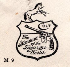 Colt pistol logo 1914