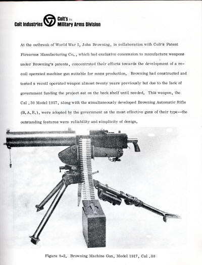 1970 Colt light machine gun CMG-2 history of Colt machine guns