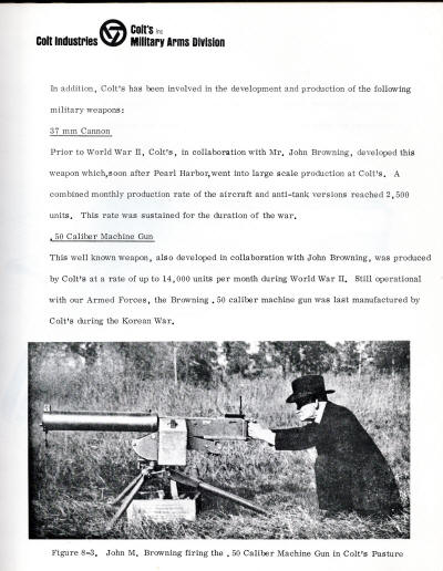 1970 Colt light machine gun CMG-2 history of Colt machine guns 3