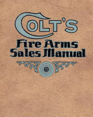1926 Colt Fire Arms Sales Manual