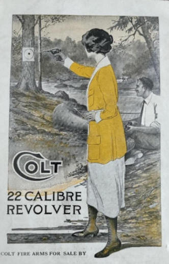 1920's Colt ads featuring women and safety issues