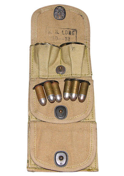 Canvas pouches for the clips