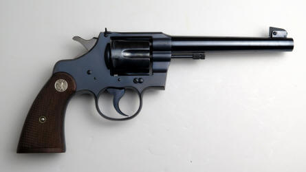 Colt's Officer's Model Target .38, 6 in. heavy bbl. 1938