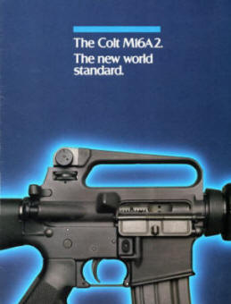 1984 Colt M16A2 Rifle Weapons System brochure