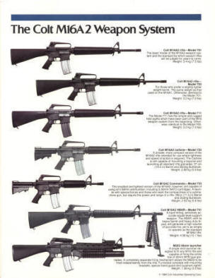 Colt M16A32 weapon system and accessories page 2