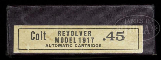 Colt model 1917 .45 automatic cartridge