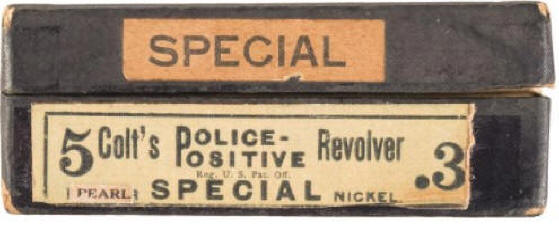 Colt police positive special nickel finsih with pearl grips with speicial sticker