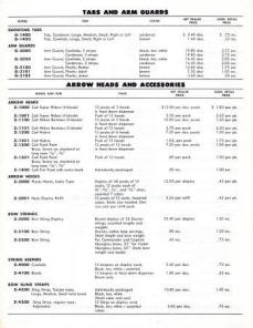Colt 1963 Archery multi-fold dealer brochure-3