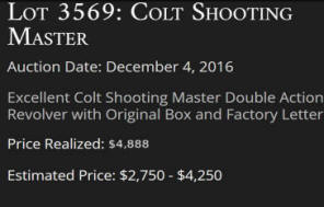 Colt shooting master box