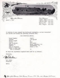 Colt factory letter for Colt Detective Special .38 Special (1931) 2 in. bbl.
