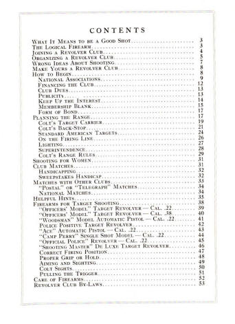 How to Organize and Conduct a Revolver Club index