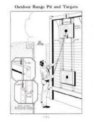 1929 Colt's How to organize a revolver club handbook drawing