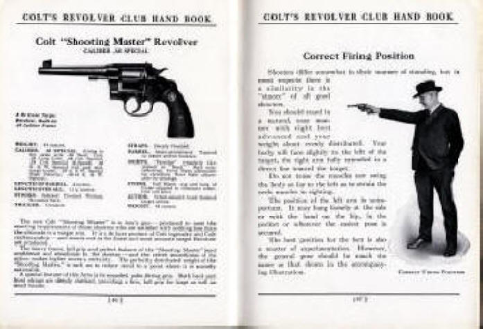 Colt revolver ad 1929