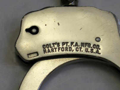 Colt handcuffs address markings