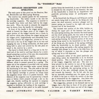 Colt woodsman instructions