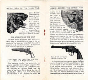 Interior page of Romance of a Colt brochure