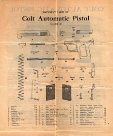 Colt M1908 pocket .25 pistol form 95 page 4
