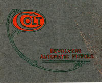 1910 Colt catalog cover