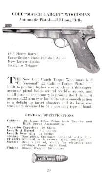 Colt 1939 police revolver handbook page 27