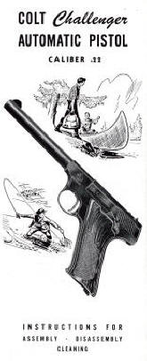 colt 1950 challenger pistol front cover
