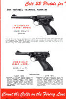 1953 Colt Revolvers and Automatic pistols woodsman panel 1