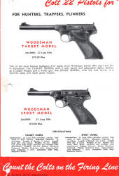 March 1954 Colt revolvers and automatic pistols-2