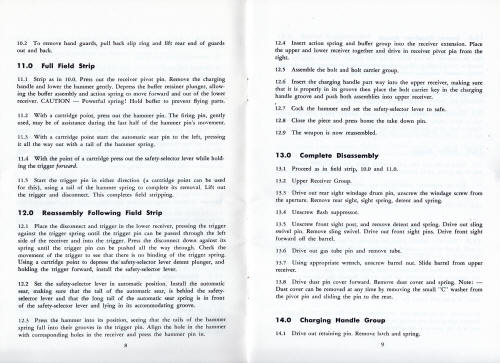 1959 Colt automatic military rifle manual page 7 - 8