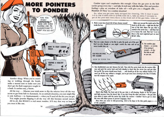 M16 Service and Care booklet 1967 points to ponder