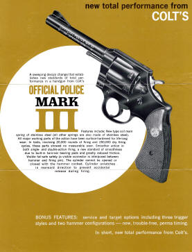 Colt 1969 Official Police Mark III front