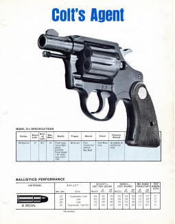 1969 colt cobra agent revolver