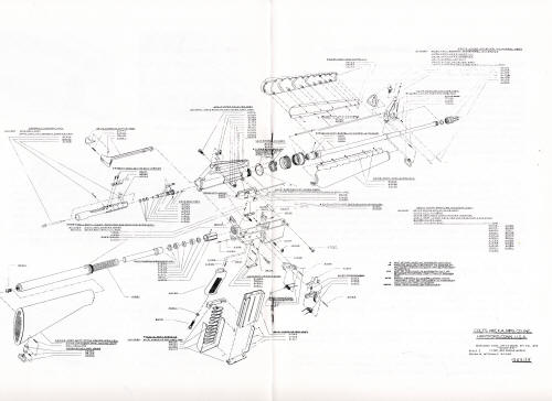 1972 Colt AR-15 instruction manual diagram