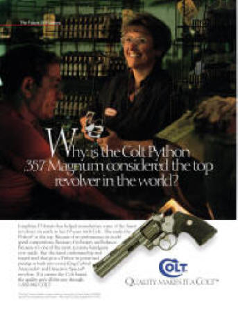 1993 Colt Python .357 ad